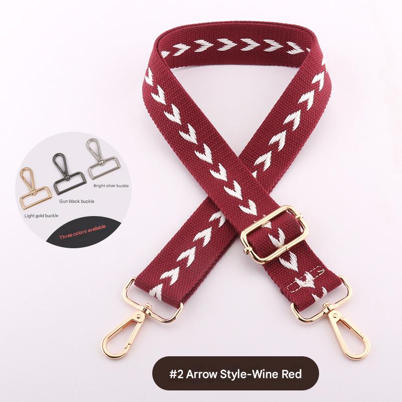 Colorful Arrow Pattern Bag Shoulder Strap