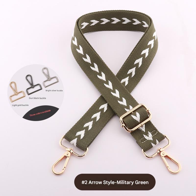 Colorful Arrow Pattern Bag Shoulder Strap