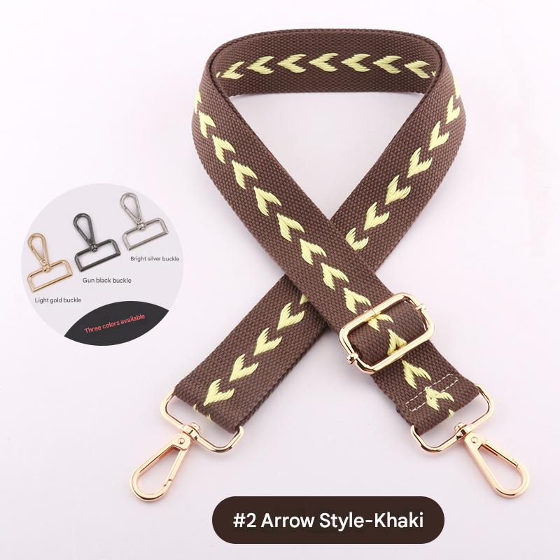 Colorful Arrow Pattern Bag Shoulder Strap