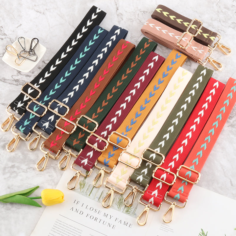 Colorful Arrow Pattern Bag Shoulder Strap