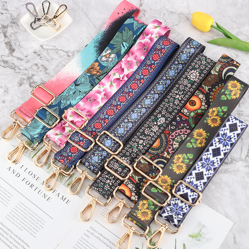 Ethnic Style Heat-transfer Bag Shoulder Strap