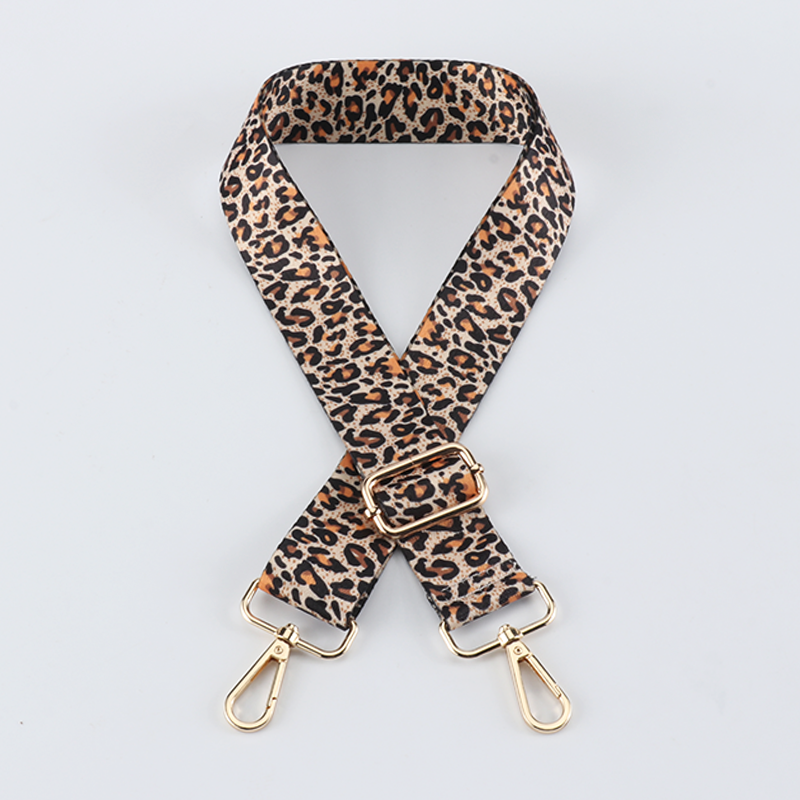 Colorful Leopard Print Bag Shoulder Strap