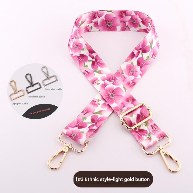 Ethnic Style Heat-transfer Bag Shoulder Strap