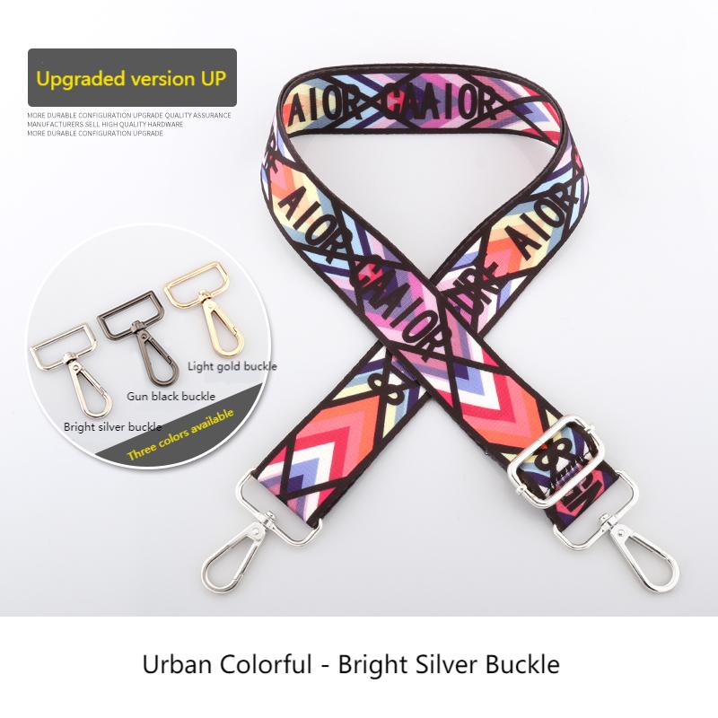 Premium Stripe Geometric Style Bag Strap