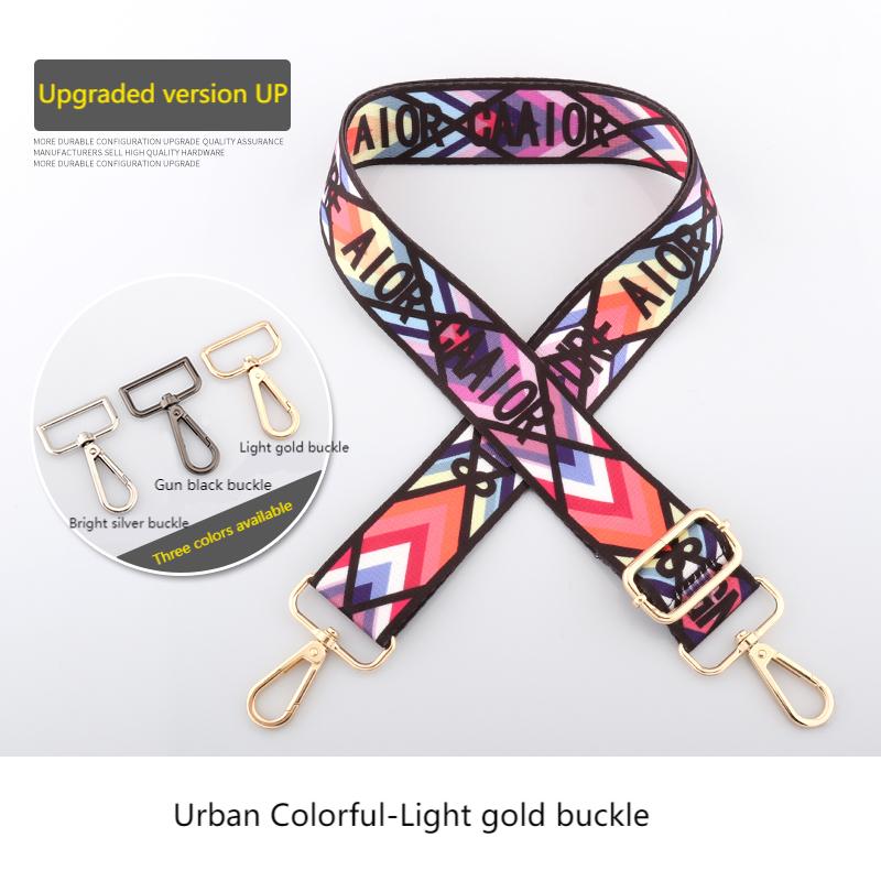 Premium Stripe Geometric Style Bag Strap