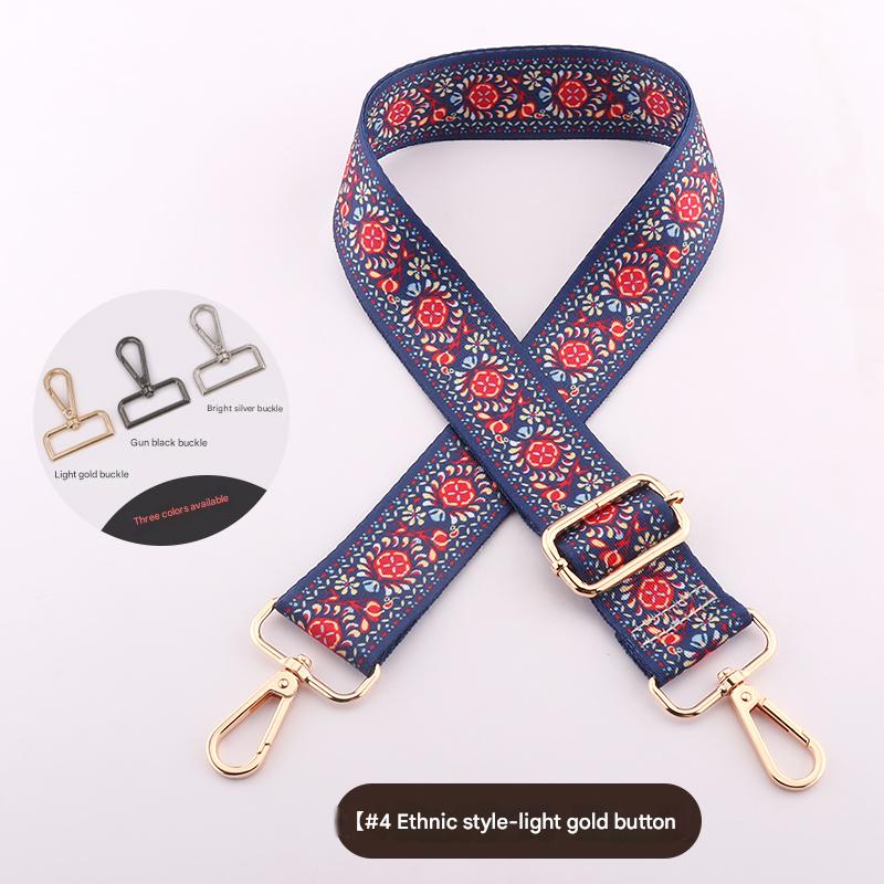 Ethnic Style Heat-transfer Bag Shoulder Strap