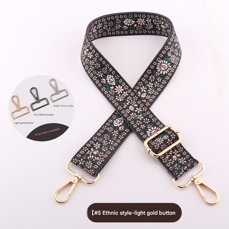 Ethnic Style Heat-transfer Bag Shoulder Strap