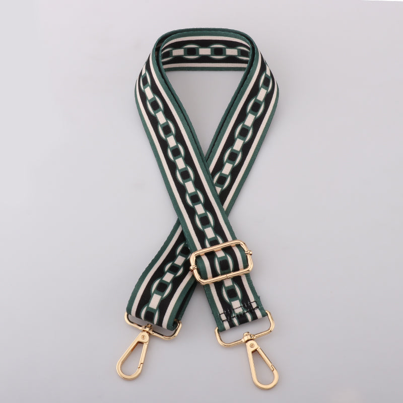 Premium Stripe Geometric Style Bag Strap