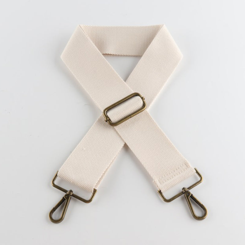 Pure Color Bronze Buckle Wide Shoulder Straps