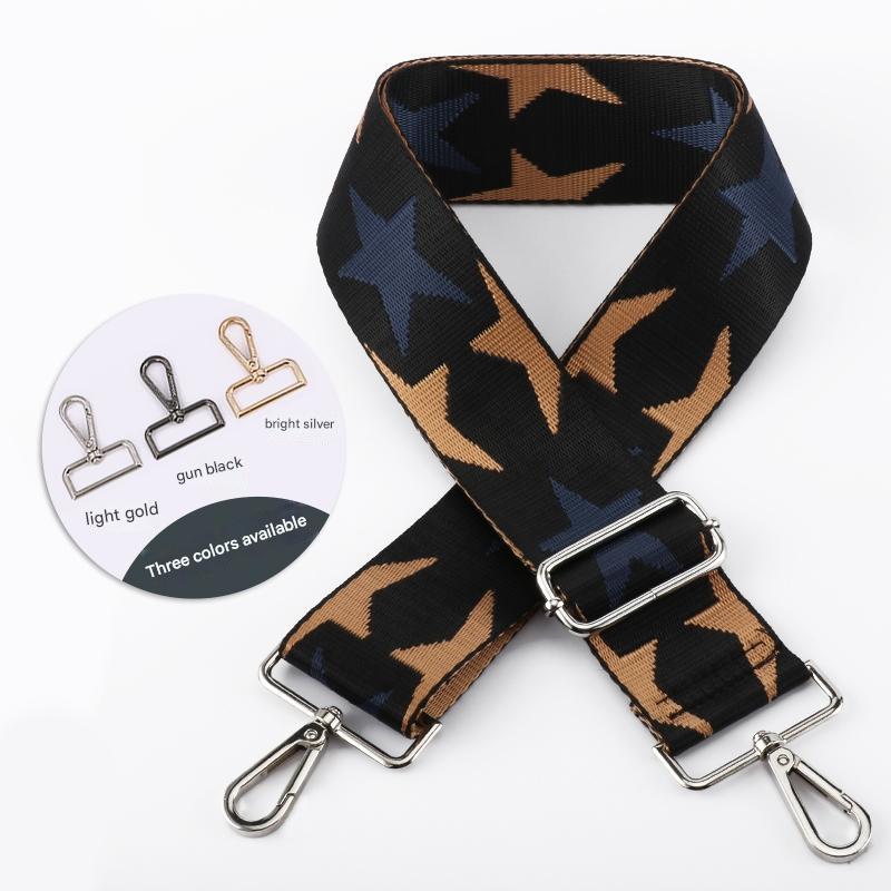 Simple Star Style Wide Bag Shoulder Strap
