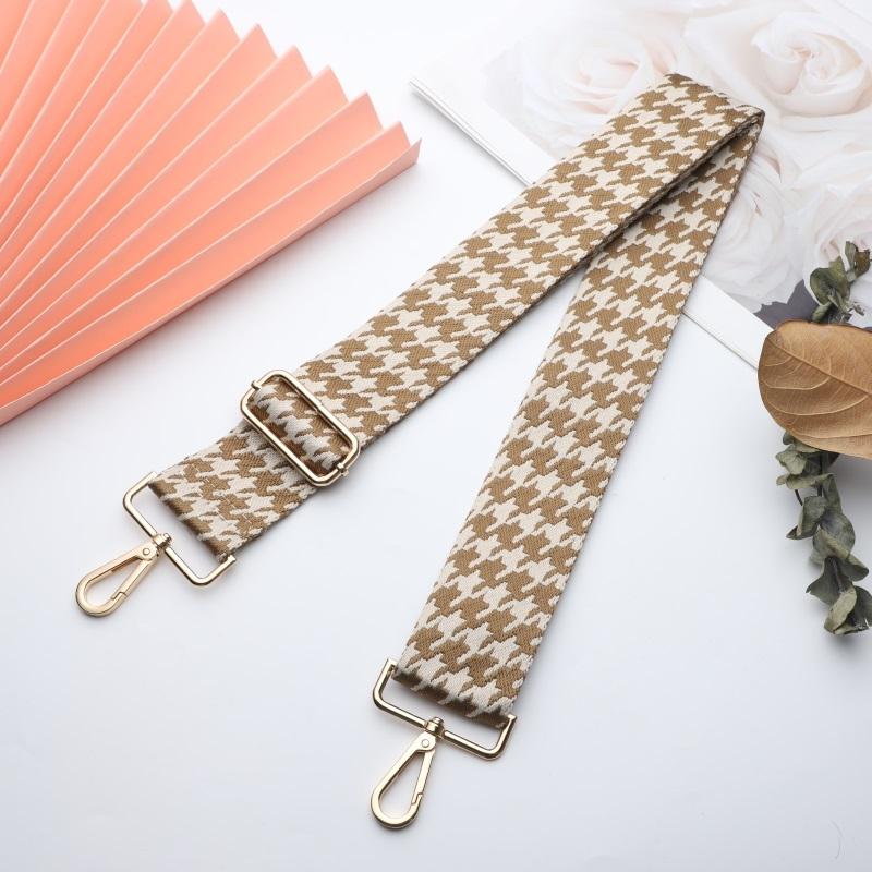 Houndstooth Multicolor Wide Strap