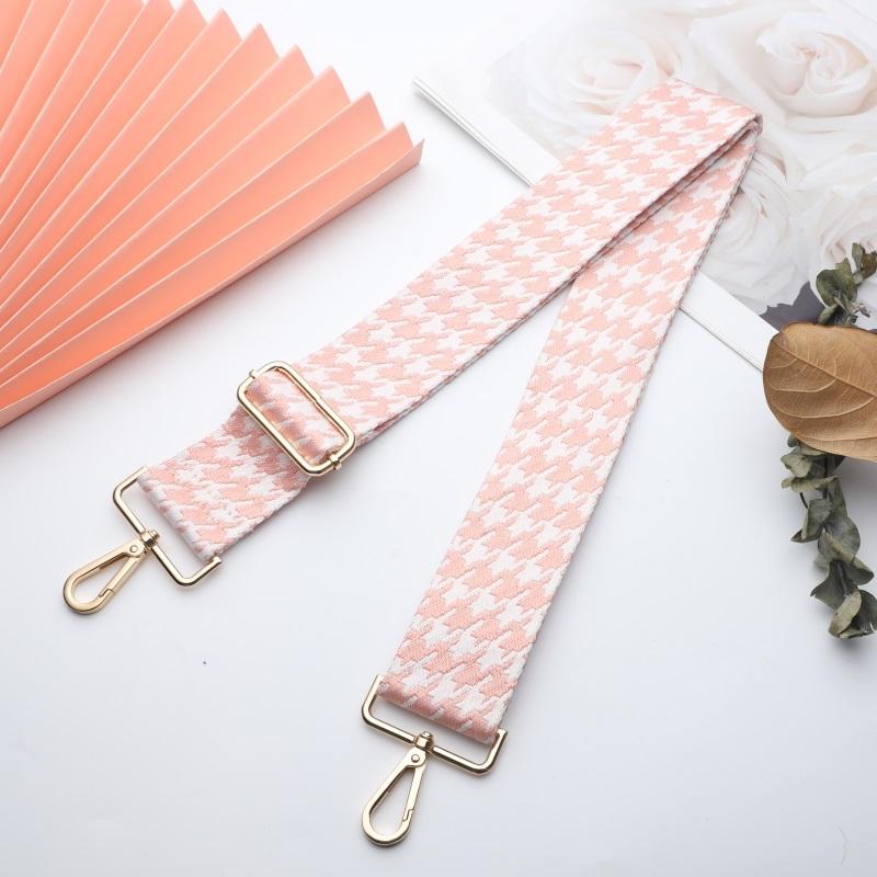 Houndstooth Multicolor Wide Strap