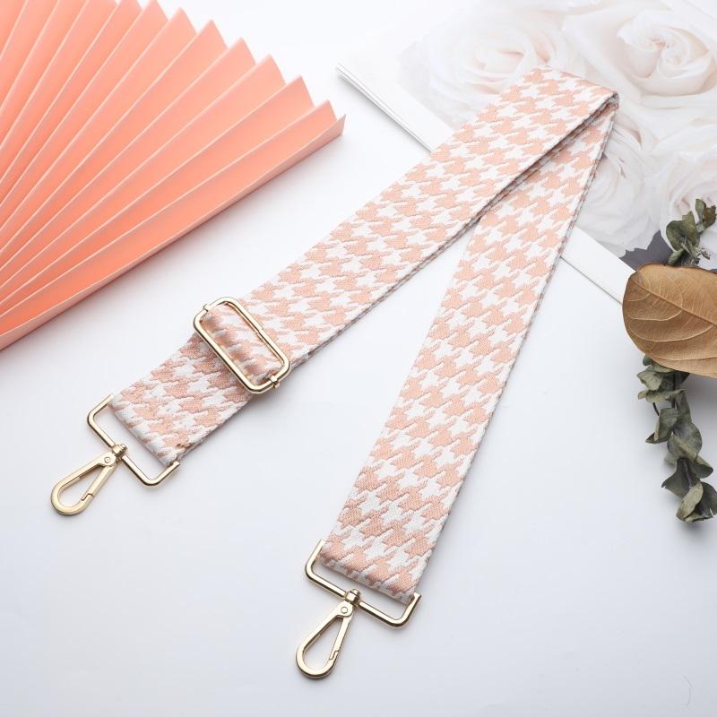 Houndstooth Multicolor Wide Strap