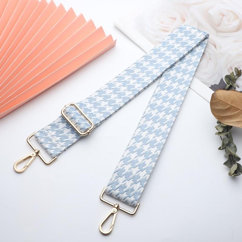 Houndstooth Multicolor Wide Strap