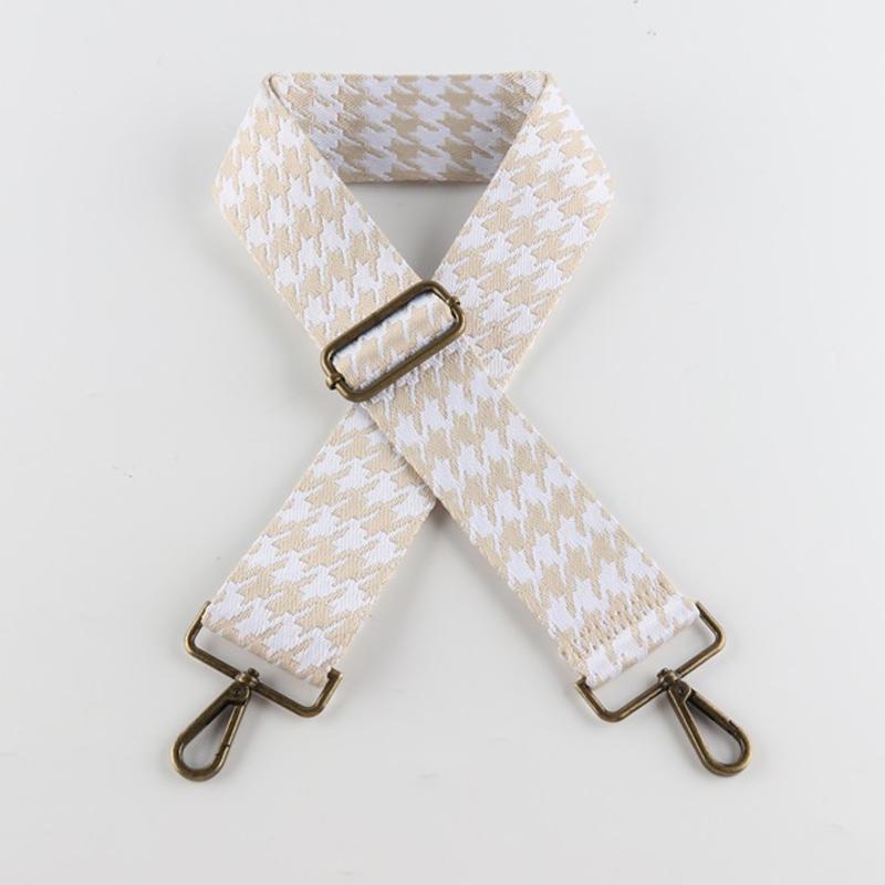 Houndstooth Multicolor Wide Strap