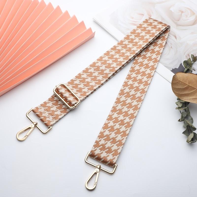 Houndstooth Multicolor Wide Strap