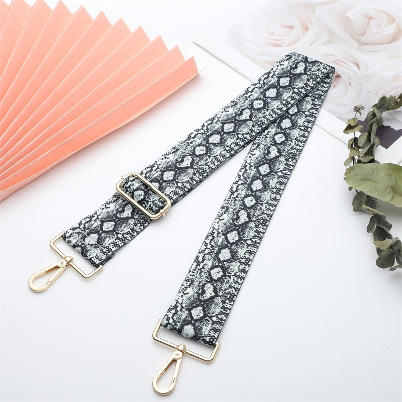 Ethnic Pattern Wide Bag Shoulder Strap
