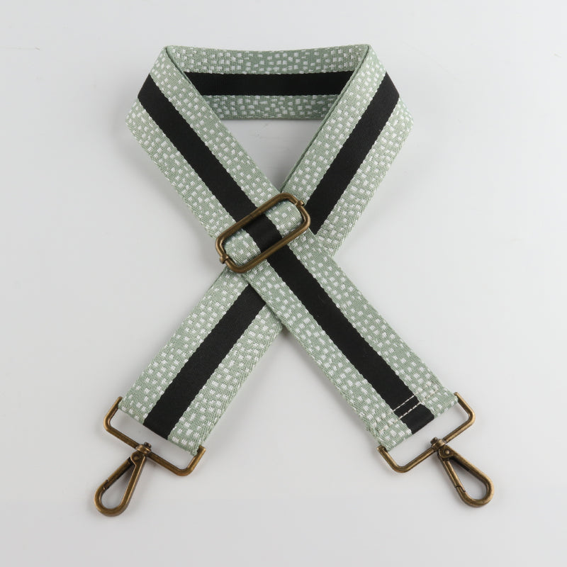 Piano Style Bronze Buckle Wide Shoulder Straps