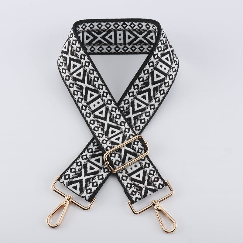 Simple Graphics Wide Bag Shoulder Strap