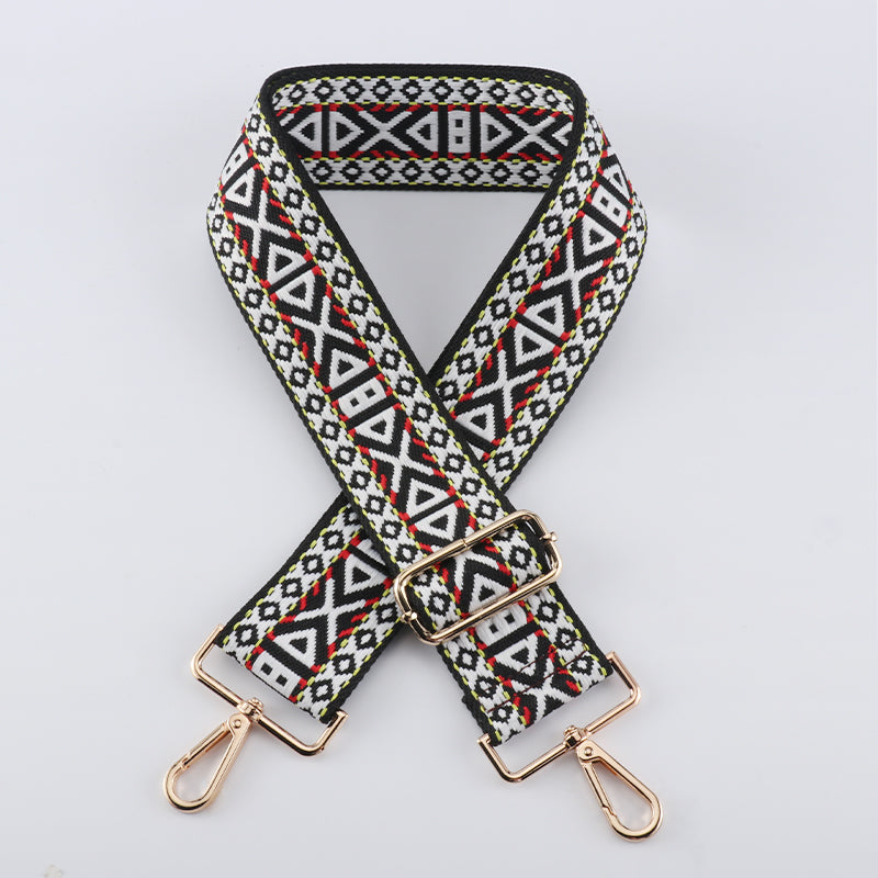 Simple Graphics Wide Bag Shoulder Strap