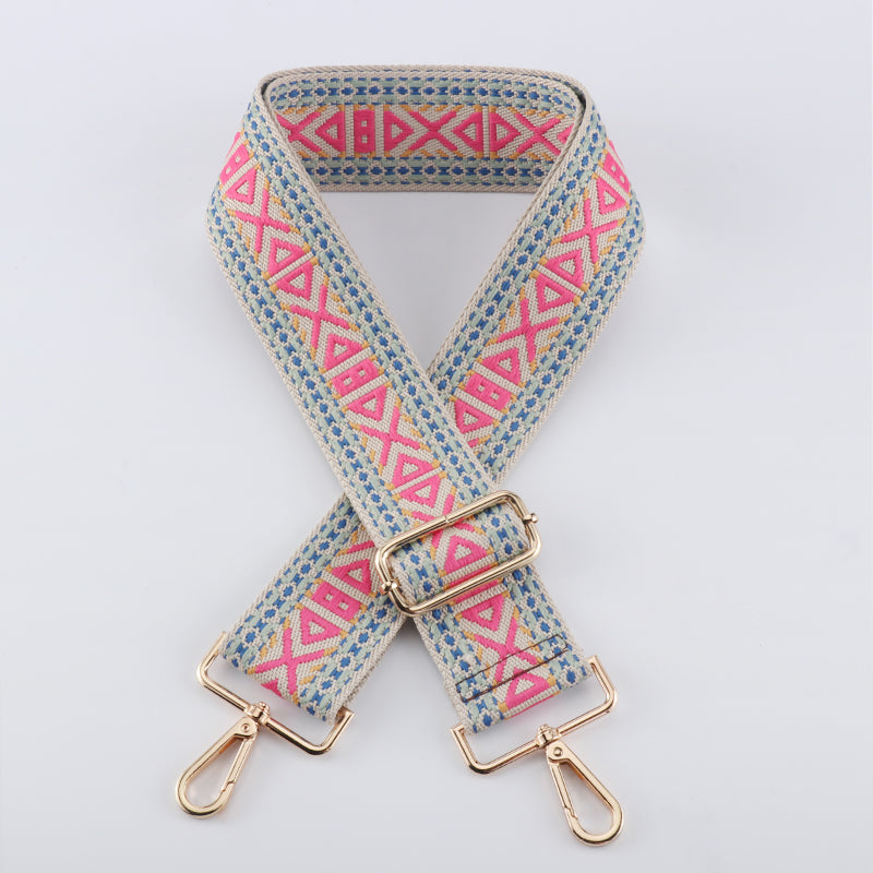 Simple Graphics Wide Bag Shoulder Strap
