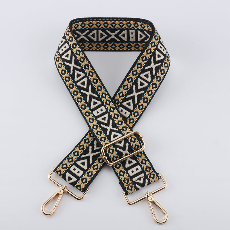 Simple Graphics Wide Bag Shoulder Strap