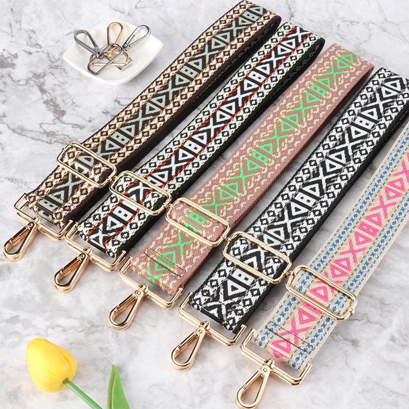 Simple Graphics Wide Bag Shoulder Strap