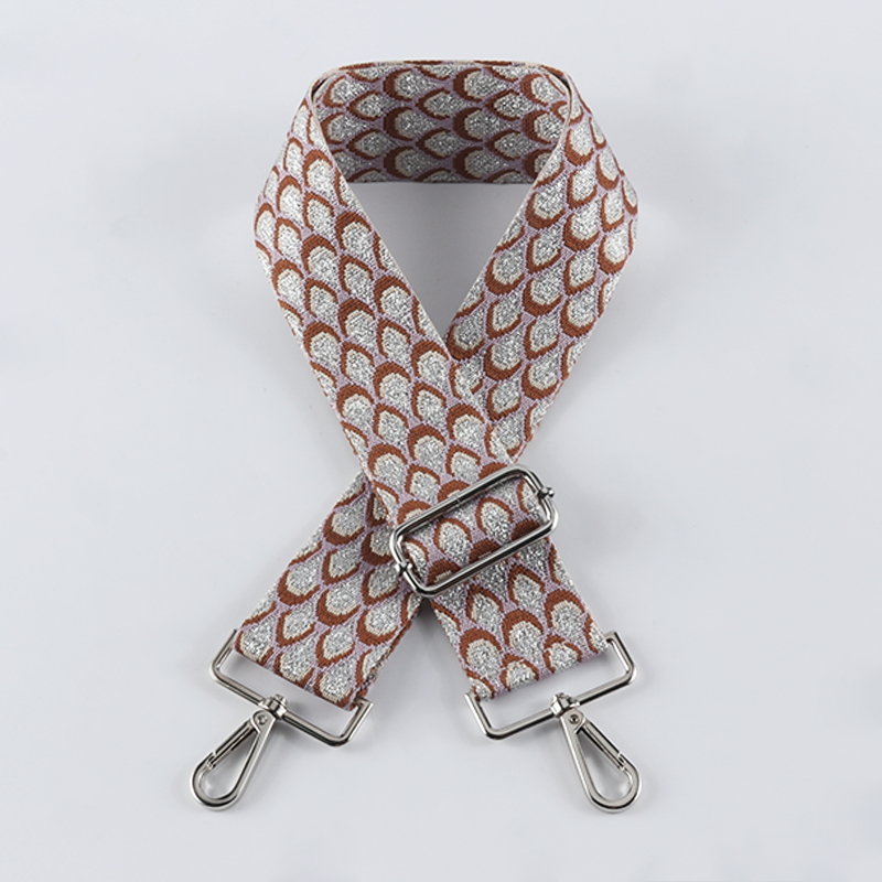 Scale Pattern Wide Bag Strap