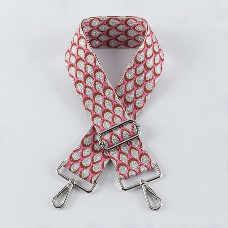 Scale Pattern Wide Bag Strap