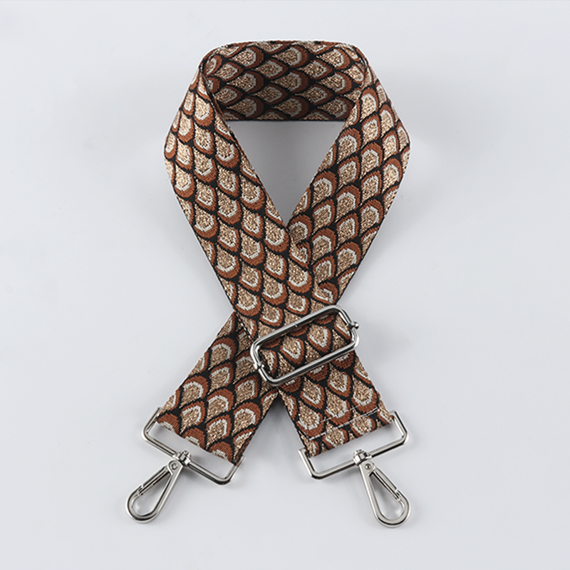 Scale Pattern Wide Bag Strap