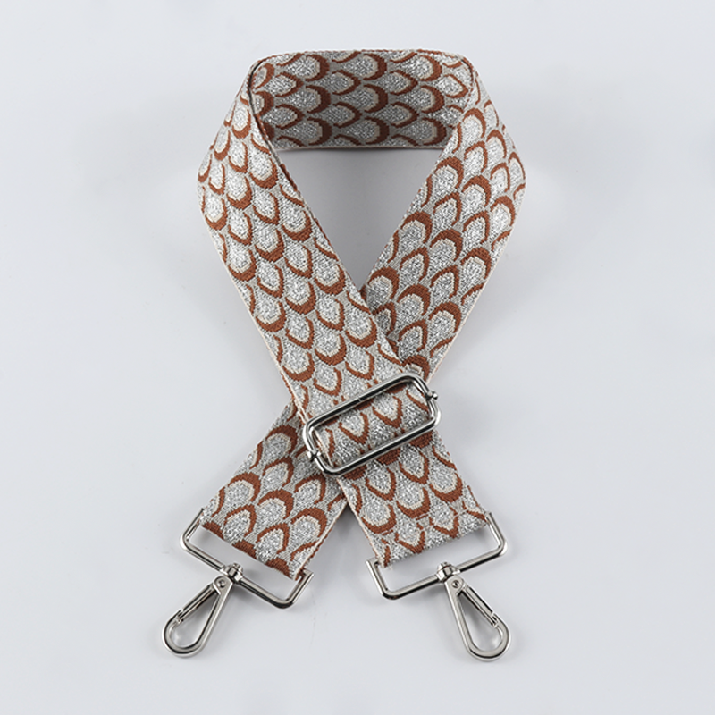 Scale Pattern Wide Bag Strap
