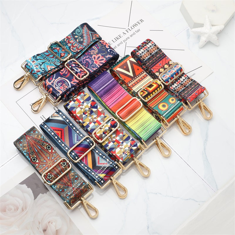 Bohemian Braided Wide Bag Straps