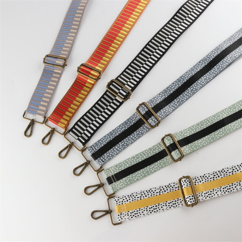 Piano Style Bronze Buckle Wide Shoulder Straps