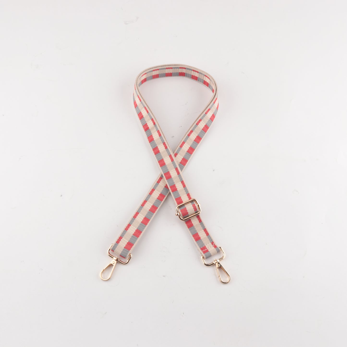 Colorful Plaid Spaghetti Bag Straps