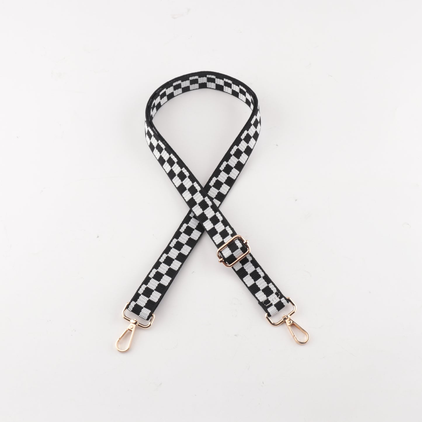 Colorful Plaid Spaghetti Bag Straps