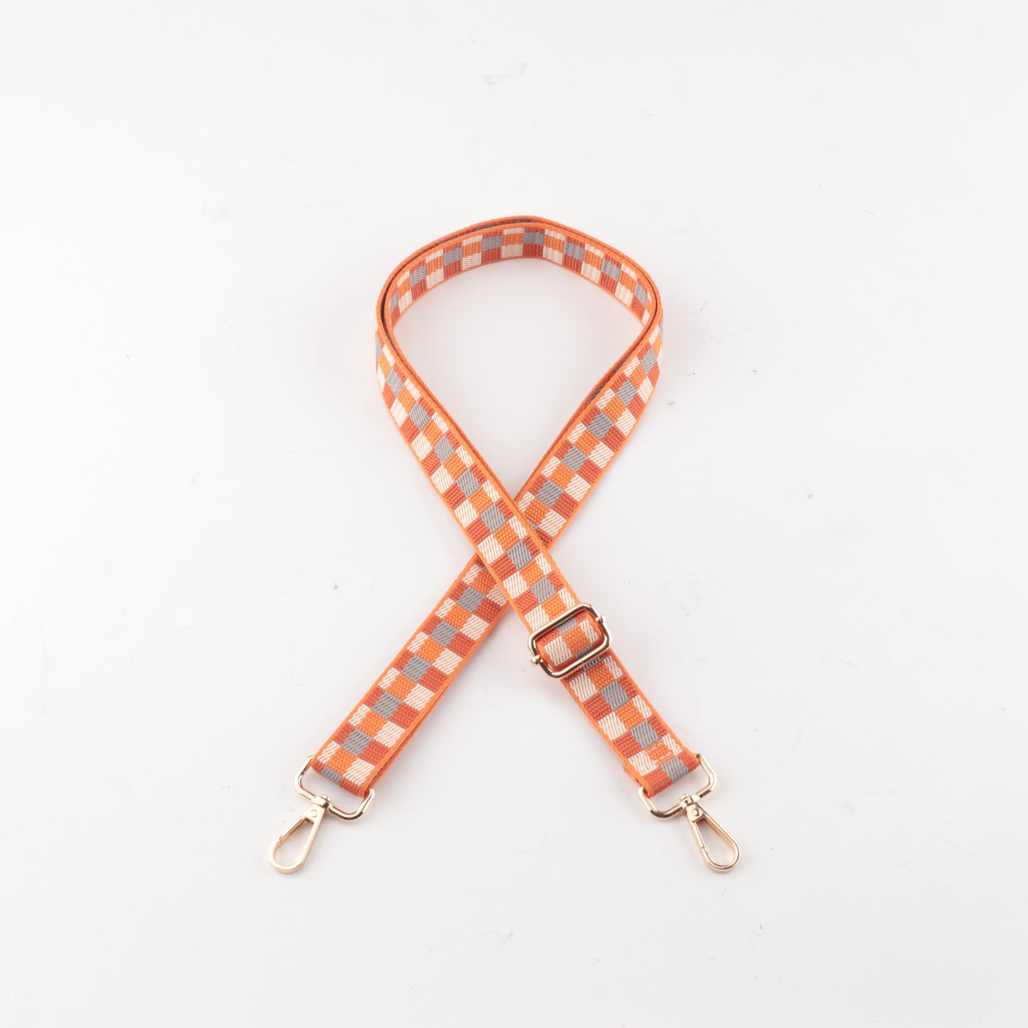 Colorful Plaid Spaghetti Bag Straps