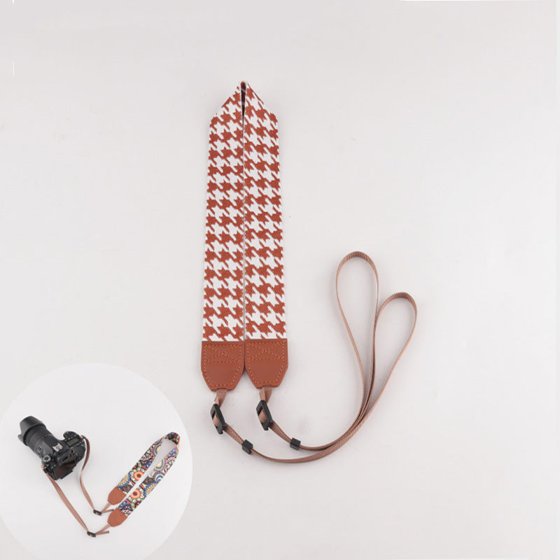 Stylish Leather Camera Strap
