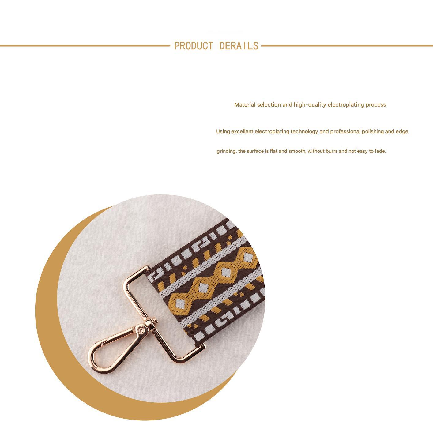 Diamond Pattern Cute Bag Strap