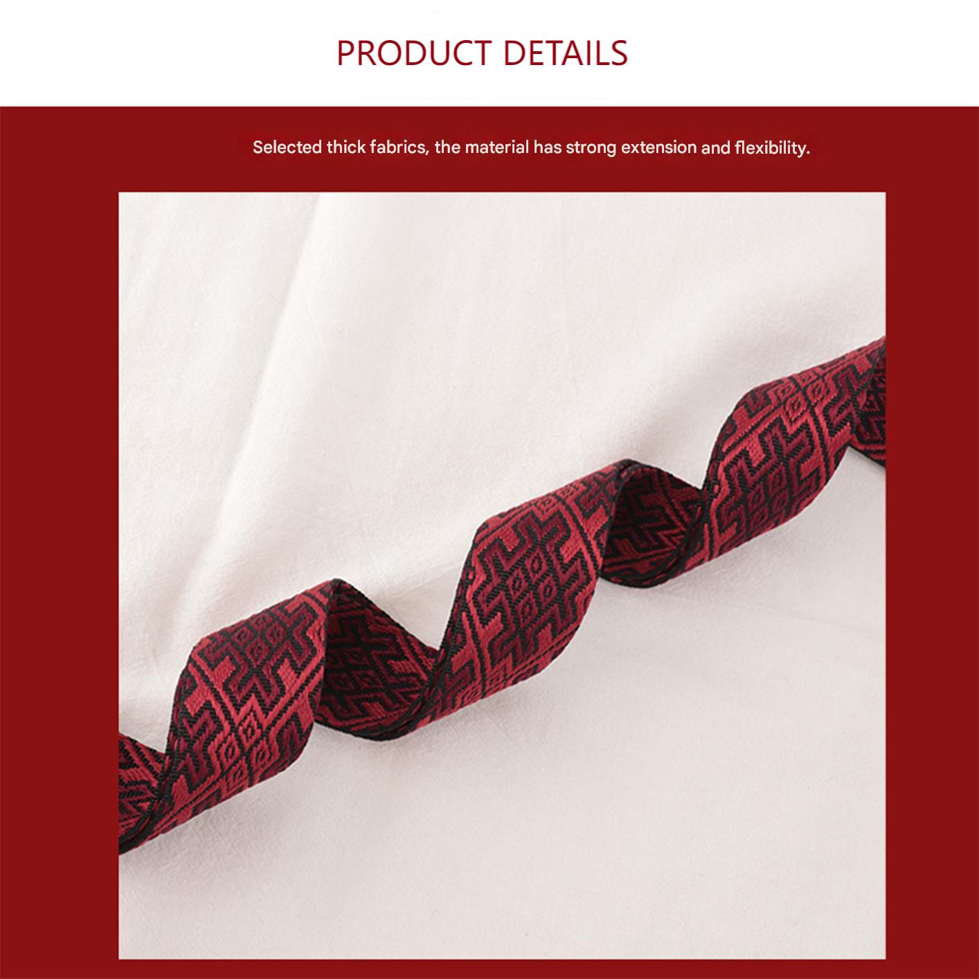 Tic-tac-toe textured shoulder straps