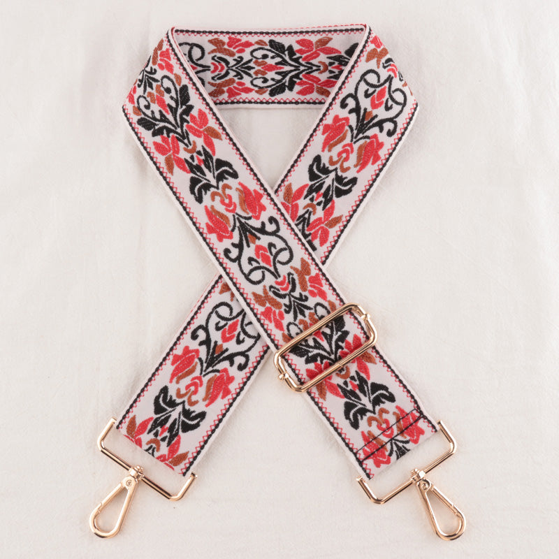 Jacquard Pattern Shoulder Strap