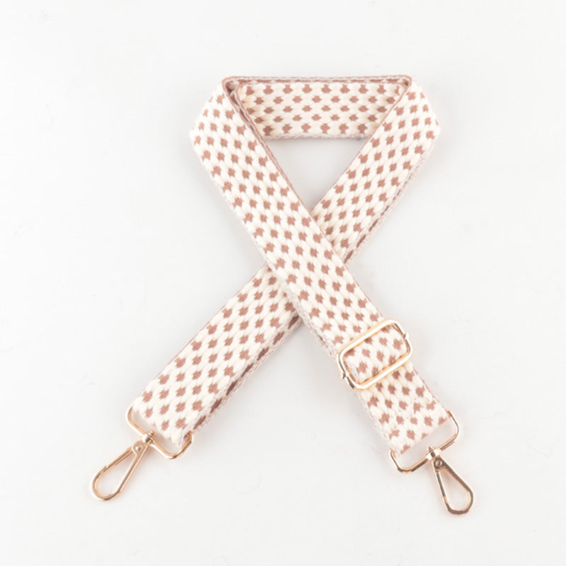 Irregular Polka Dots Pattern Printing Bag Strap