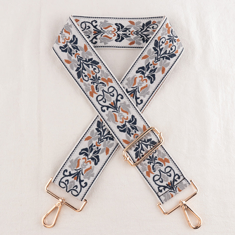 Jacquard Pattern Shoulder Strap