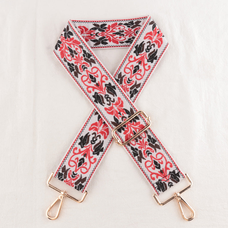 Jacquard Pattern Shoulder Strap