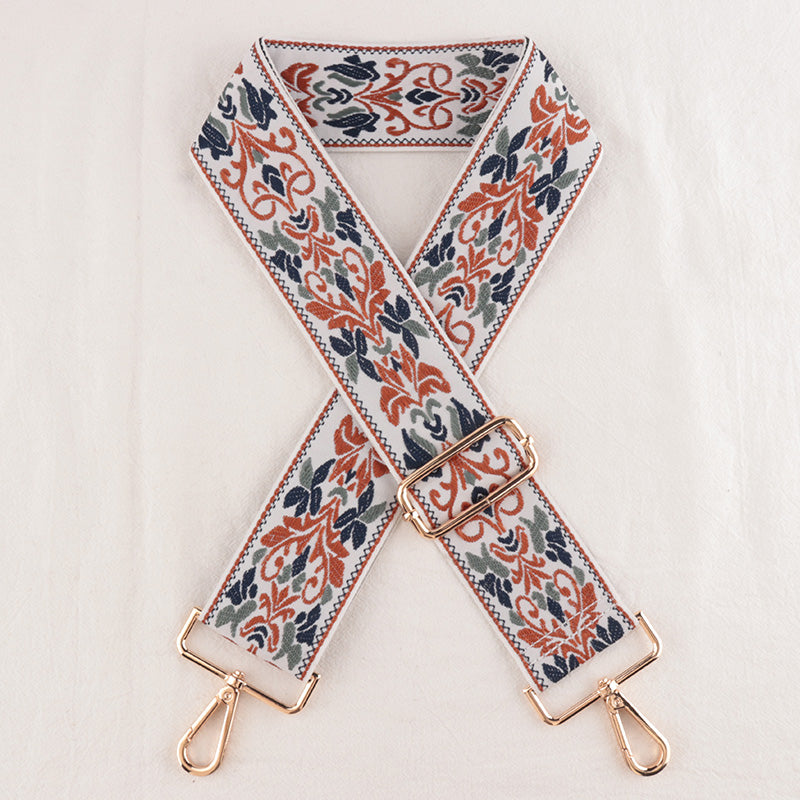 Jacquard Pattern Shoulder Strap