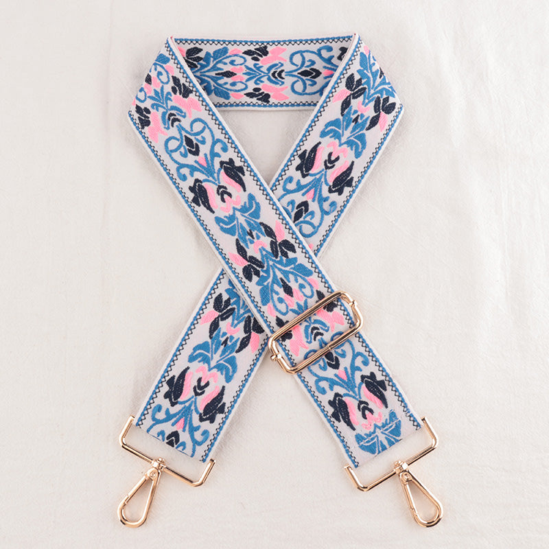 Jacquard Pattern Shoulder Strap