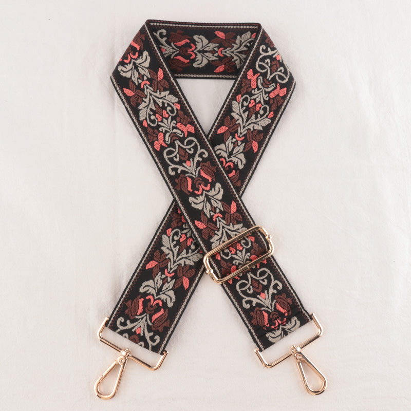 Jacquard Pattern Shoulder Strap