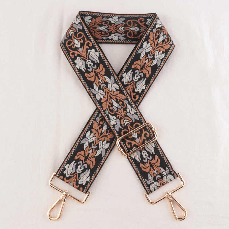 Jacquard Pattern Shoulder Strap