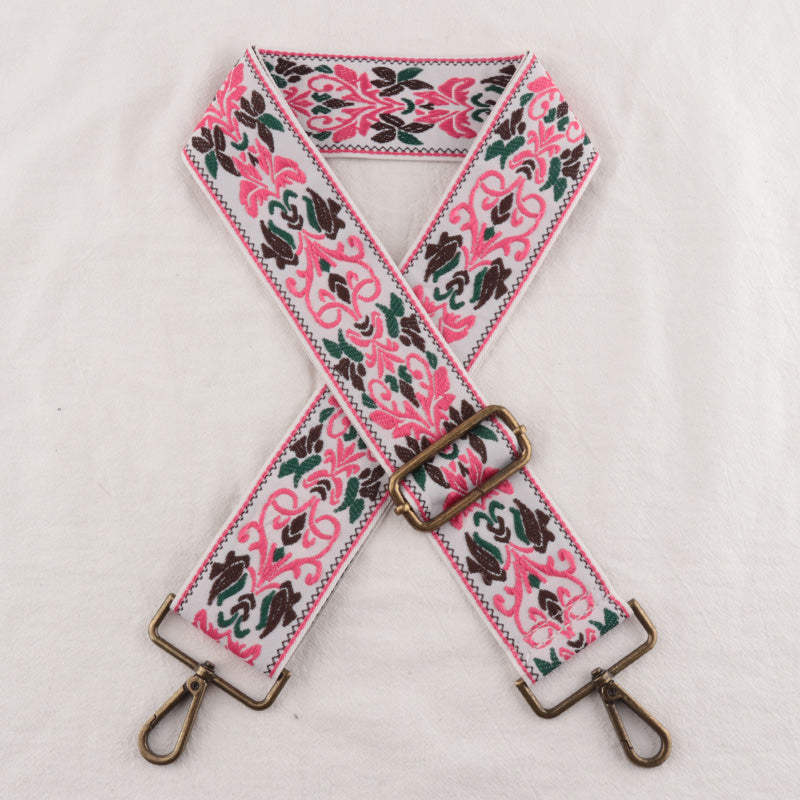 Embroidery Print Bag Strap