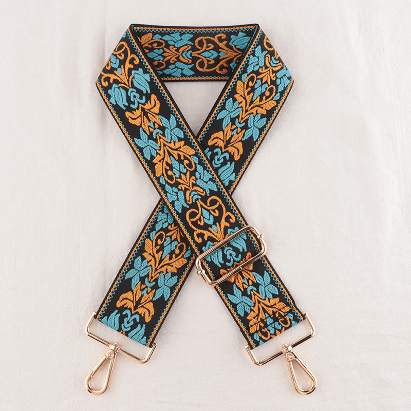 Jacquard Pattern Shoulder Strap