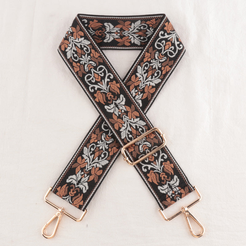 Jacquard Pattern Shoulder Strap